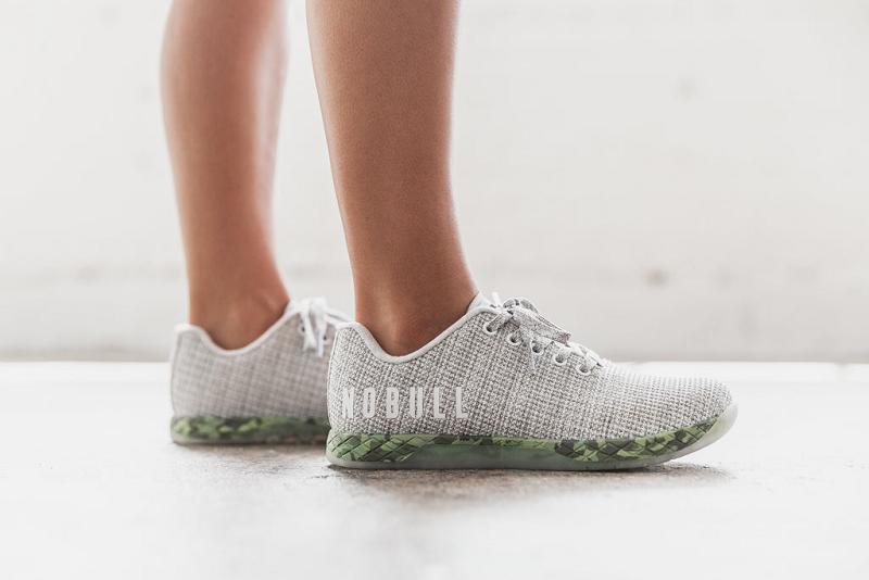 Women's Nobull Heather Forest Trainers White | SG F2839D